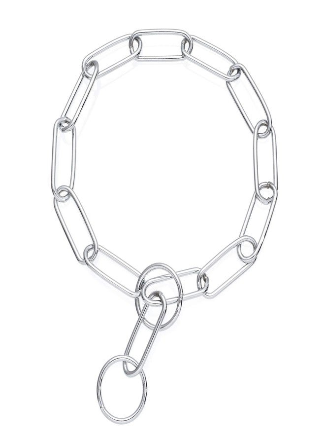 مايل هاي لايف | طوق تدريب الكلاب بالسلسلة | طوق خانق لحماية الفراء | للسلالات ذات الشعر الطويل | يمنع شد الشعر (45 سم / 3.0 مم / 18 بوصة) - Image 1